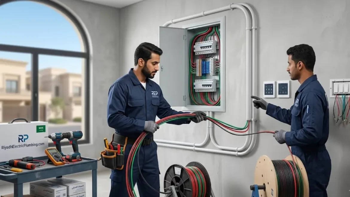 خدمة التركيبات الكهربائية