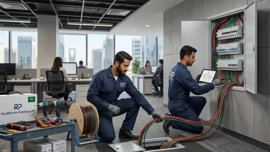 خدمة التركيبات الكهربائية