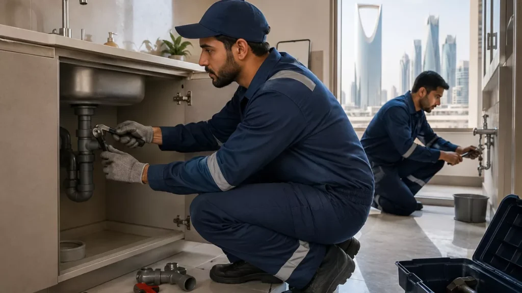 أفضل خدمة سباكة في الرياض