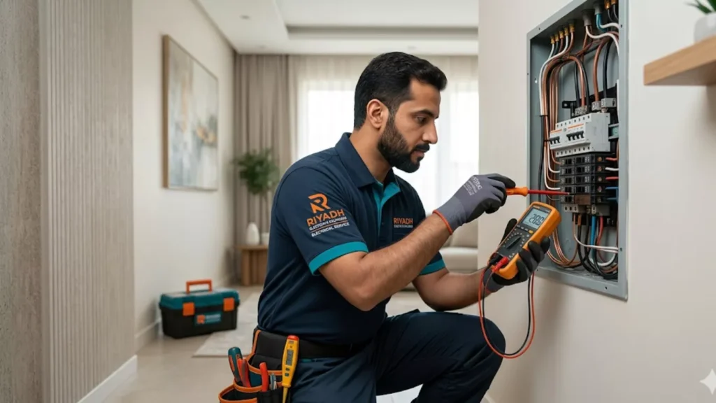 professional electric repair services in Riyadh